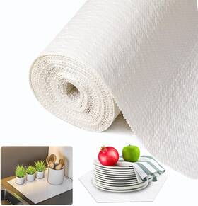 Beautysaid 445029219263 Shelf And Drawer Liner For Ktichen Cabinet Non Adhesive Slip She