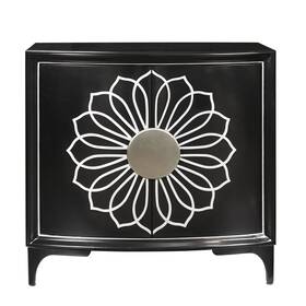 Hmif79144bk Bellevue Hmif79144 Sue 38 Inch W Rubberwood Accent Chest - Black