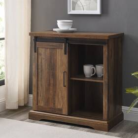 Weif49742ro Bellevue Weif49742 32 Inch W Rustic Accent Cabinet - Wood