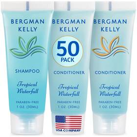 Bk3.0-shpcnd-1.0-50 Bergman Kelly - Travel Shampoo And Conditioner Set 1 Fl Oz 100 Pieces Tro