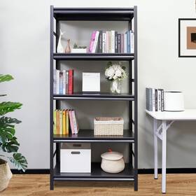 Bestcosty 989682658757 5 Tier Heavy Duty Metal Adjustable Shelving Units