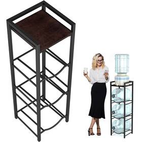 Betseo 737214795322 4-tier Water Jug Holder Cooler Rack 5 Gallon Dispenser