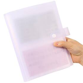 Betterjonny 750319410839 3x5 Index Card Organizer Cards Clear Plastic Holder Pouches