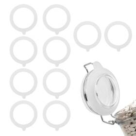 Mzj5yicj Bewudy 585971 2 10pcs Rubber Seals For Glass Jars Replacement Silicone Jar Gaskets Fo Mzj5yicj Bewudy 585971 2 10pcs Rubber Seals For Glass Jars Replacement Silicone Jar Gaskets Fo