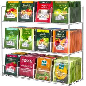 Ga60 Beygorm Acrylic Tea Bag Organizer For 216 Packets No Assembly Required D