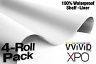 Bhbukppazinh1426 Vvivid Matte White Laminated Contact Paper Vinyl Wrap Satin Underlayer