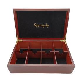 Bjl-208c Bjoyful&loved Bjl Tea Bag Organizer Wooden Box With 8 Compartments Large Capacity Hol Bjl-208c Bjoyful&loved Bjl Tea Bag Organizer Wooden Box With 8 Compartments Large Capacity Hol