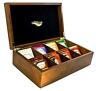 Bl0208-w Tea Box Storage Organizer For Collections Compartment Walnut Bl0208-w Tea Box Storage Organizer For Collections Compartment Walnut