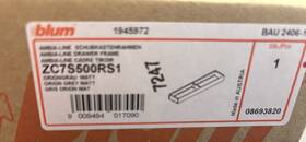 Zc7s500rs1 Blum Ambia-line Narrow Utensil Insert 20 Inch Orion Gray