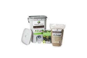 Bl-bsk-1b Bokashi Living Premium Composting Starter Kit Includes 1 Bin 2.2... Fast Ship
