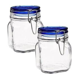 Bormioli Rocco 011381004426 Fido Collection 2 Pack 25 Oz. Food Storage 25.25 Oz Clear Bormioli Rocco 011381004426 Fido Collection 2 Pack 25 Oz. Food Storage 25.25 Oz Clear