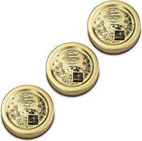 896460m26021990 Bormioli Rocco Naaa 2-1/4 Inch 56mm Quattro Stagioni 3 Pack Of 56 Mm Gold