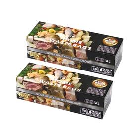 Bos-8465az-us Bos Odor-sealing Kitchen Home And Food Small Trash Bags For Waste- Disposable