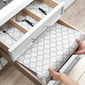 Bounmer 313104980902 Drawer Shelf Liners For Kitchen Cabinets Non Adhesive Non-slip Home Gad