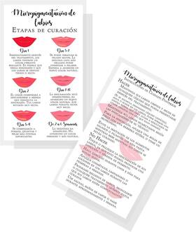 Lip-sb-w-457 Boutique Marketing Llc Spanish Lip Blush Aftercare White With Red And Black