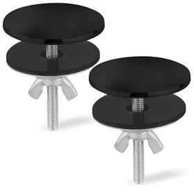 102892 Boxob 2pcs Sink Hole Covers 2 Inch Stainless Steel Kitchen Tap Cover Goo