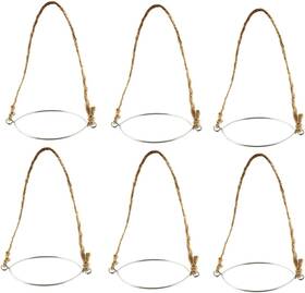 Mjhcjslh-87-6 Brand E-outstanding Mason Jars Hanger 6pcs Canning Diy Solar Lamp Hangers #87