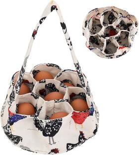 Lhjuy1sf Brand Jjunw 655184 1 Pc Egg Collection Basket Portable Farmhouse Chicken Holder With 7