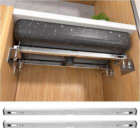 28-39.4 Brand Slixune Inches 71-100cm Kitchen Sink Installation Parts Kit Undermount Silver