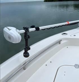 Bc-bp206 Brocraft Universal Trolling Motor Stabilizer Mount Bracket Boat Bar Electric Bow Another Bc-bp206 Brocraft Universal Trolling Motor Stabilizer Mount Bracket Boat Bar Electric Bow Another