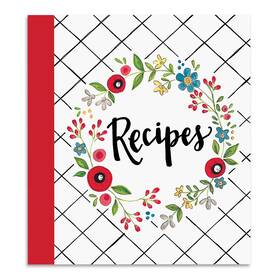 79619 Brownlow Gifts Shannon Road Classic Kitchen Recipe Binder With Plastic Page Protectors