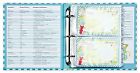 Brownlow Kitchen Recipe Binder Retro Aprons Blue New Free Shipping 703800036476