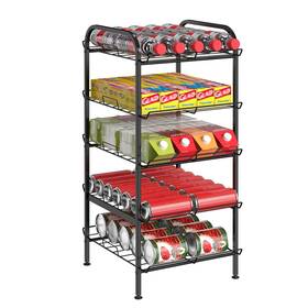 Abr02 Bty Water Bottle Organizer 5 Tier Freestanding Storage Shelf Adjusta