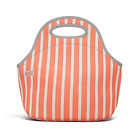 Lb31-nsc Built Neon Getaway Lunch Coral 844983029340 Stripe Gourmet Tote Mini Neoprene -