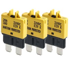 Adbs-f39-20a-p3 Bussalix E39 Circuit Breaker Blade Fuse Manual T3 Reset Low Profile Atc/ato 3-30a Adbs-f39-20a-p3 Bussalix E39 Circuit Breaker Blade Fuse Manual T3 Reset Low Profile Atc/ato 3-30a