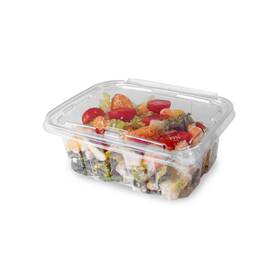 Rptte32 But-n-loc 32oz Rpet Clear Hinged Lid Tamper Evident Container 200 Pcs