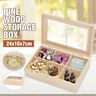 Bya3817973 Slots Wooden Box Oil Aroma Storage Case Essential 6212811024739