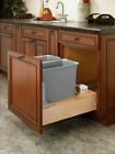 4wcbm-243odm-5 Cabinet 4wcbm-2430dm-5 Counter Qt. Waste Under 30 Double Rev--shelf Container