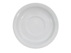 Ncn-2 Cac China 800960570021 Clinton Narrow Rim 5-5/8-inch Super White Porcelain Saucer Box Of 36