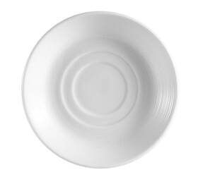 Hmy-2 Cac China 5-1/2-inch Harmony Porcelain Saucer White Box Of 36
