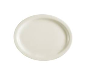 Nrc-14 Cac China Narrow Rim 13-1/2-inch By 10-1/4-inch American White Stonewa