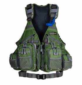 Beaverlogv5-1 Carbonholo Fly Fishing Vest Pack Set With Water Bladder And Full Backpack - Unique Waist Beaverlogv5-1 Carbonholo Fly Fishing Vest Pack Set With Water Bladder And Full Backpack - Unique Waist