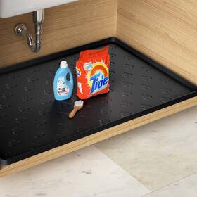 Usm-002 Carry360 Under Sink Mat 34 Inch X 22 Waterproof Kitchen Cabinet Flexible