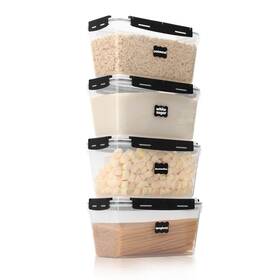 Dz-fs4-bl-4l Casa Lingo Pantry Organization And Storage Pasta Containers For Kitch Dz-fs4-bl-4l Casa Lingo Pantry Organization And Storage Pasta Containers For Kitch