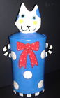 Cat Treat Cookie Allison Ceramic Usa 170.00 Orig Palmer Studio Handmade Jar