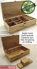 Cbp-tea-master Cookbook People Multikeep Adjustable Tea Box Bag Storage 762988326984