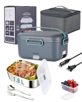 Aby-331 Cdbeee Electric Lunch Box For Adults 80w Heated Hot Food 1.8l Portable Aby-331 Cdbeee Electric Lunch Box For Adults 80w Heated Hot Food 1.8l Portable