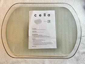 Nls23000724 Cella Qvc 360 Rotating Lazy Susan Turntable With Liner For Refrigerator Or Shelf