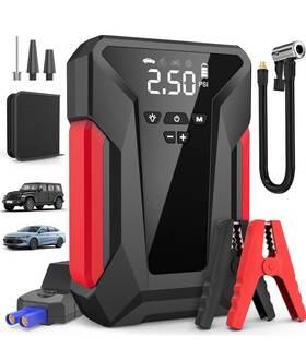 4000a Cemobene 635412401475 Jump Starter With Air Compressor Portable Car Battery New