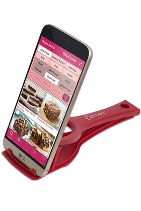 Cestari 859987006198 Recipe Holder Stand For Smartphones And Tablets Keep Your Phone Kindle Or