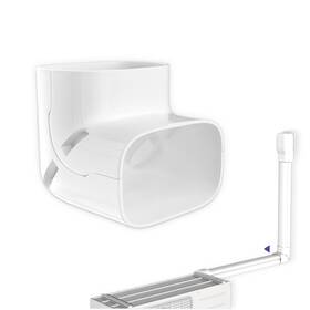 Mdx-3in-upright Cestluck 3ftft Width Vertical Elbow Mini-split Line Set Cover Accessories For Mini Spli