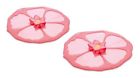 1205 Charles Viancin Hibiscus Lid Set Of 2 X-small 815086010610 1205 Charles Viancin Hibiscus Lid Set Of 2 X-small 815086010610