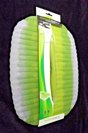 9607 Charles Viancin # Flexible Silicone Asparagus Oblong Lid 10 Inch X 14 Cover