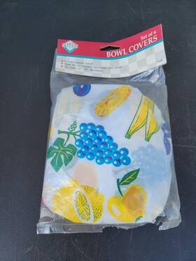 77608 Chefs Success Bowl Covers Set Of 6 Reusable Elastic Norpro Fruit 3 10 In Sizes
