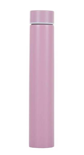 Chezmax 900200009954 Slim Stainless Steel Insulated Water Bottle 9.56 Oz Pink Hot