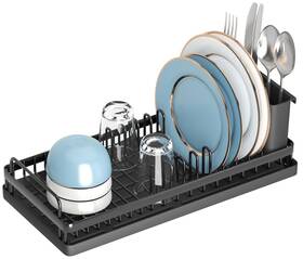 Sdk02 Chloryard Small Dish Drying Rack Compact Sink Drainer Plate Organizer With U Sdk02 Chloryard Small Dish Drying Rack Compact Sink Drainer Plate Organizer With U